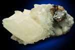 Sphalerite on Calcite from Root Glen, Clinton, Oneida County, New York