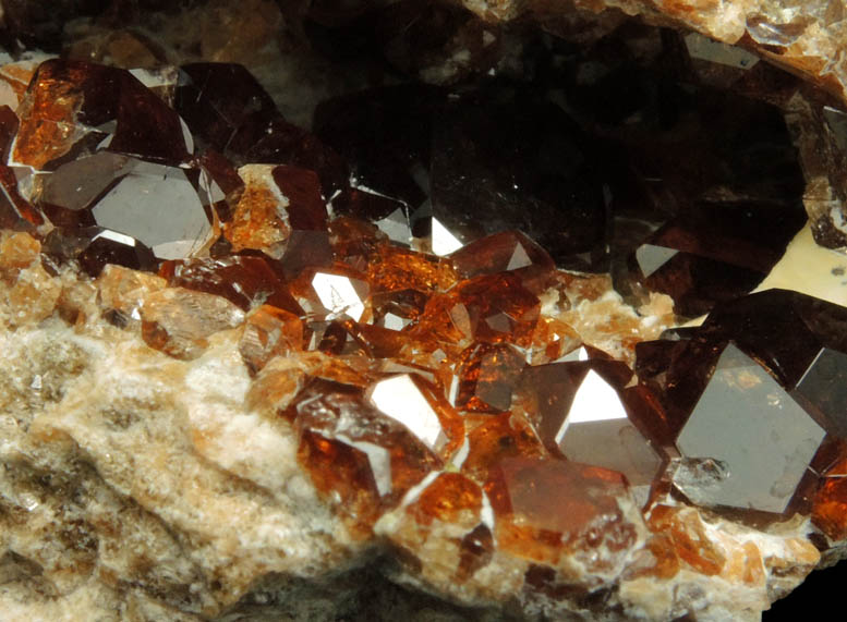 Grossular Garnet from Coyote Ridge, southwest of Bishop, Inyo County, California