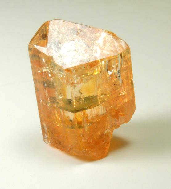 Topaz var. Imperial Topaz from near Solwezi, North-Western Province, Zambia