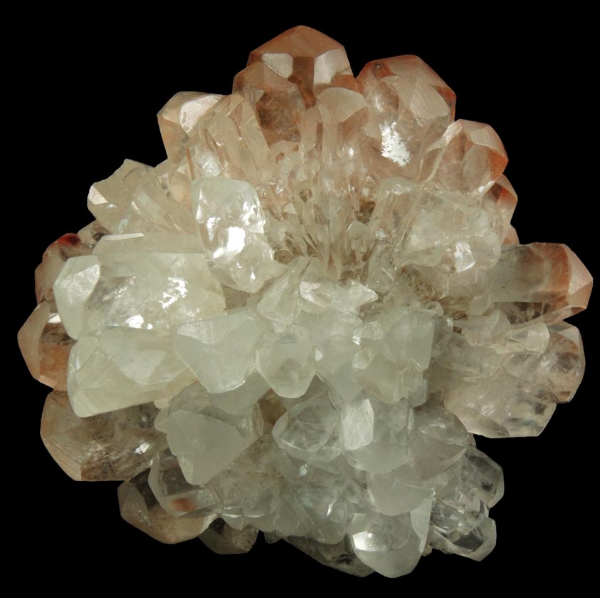 Calcite with Hematite inclusions from Stank Iron Mine, Barrow-in-Furness, Cumbria, England