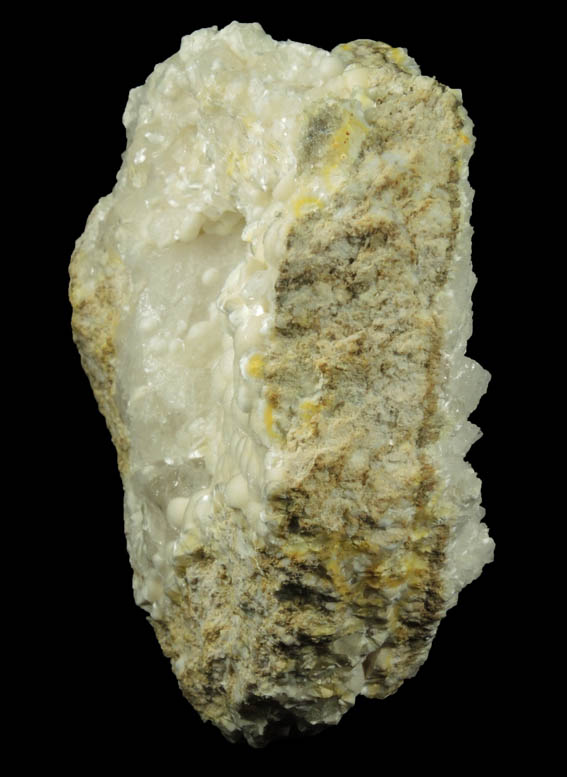 Scolecite from British Canadian Mine (BC Mine), Black Lake, Chaudire-Appalaches, Qubec, Canada