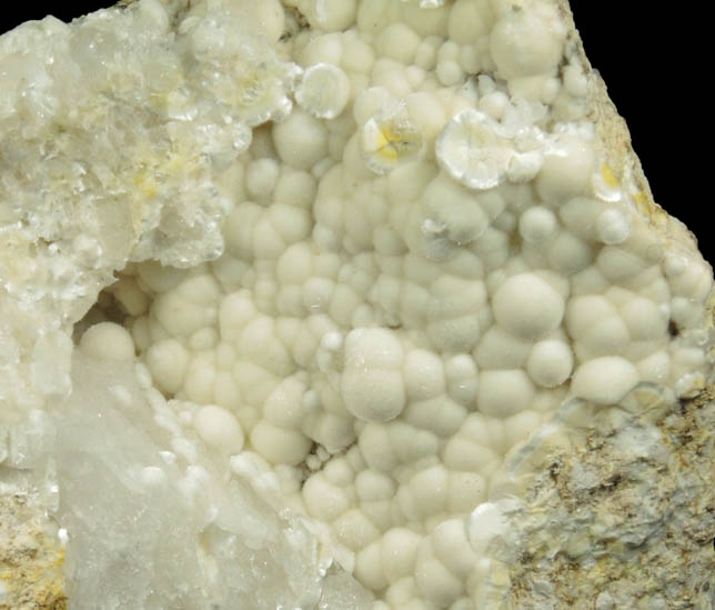 Scolecite from British Canadian Mine (BC Mine), Black Lake, Chaudire-Appalaches, Qubec, Canada
