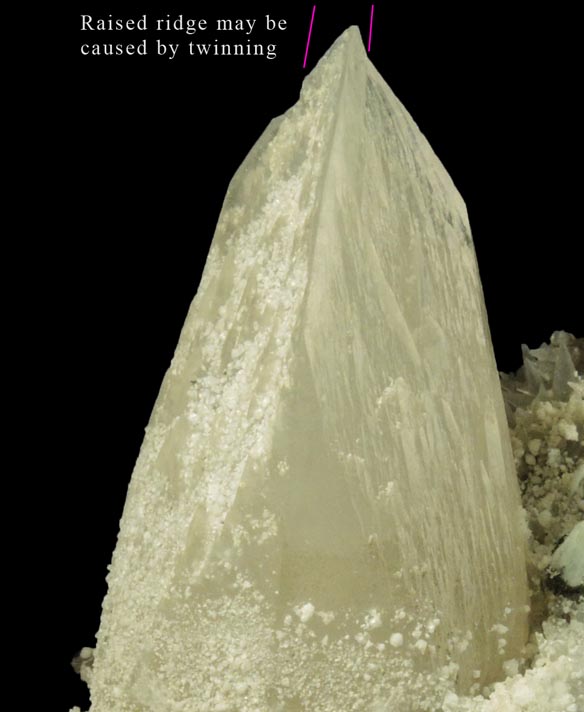 Calcite from Millington Quarry, Bernards Township, Somerset County, New Jersey