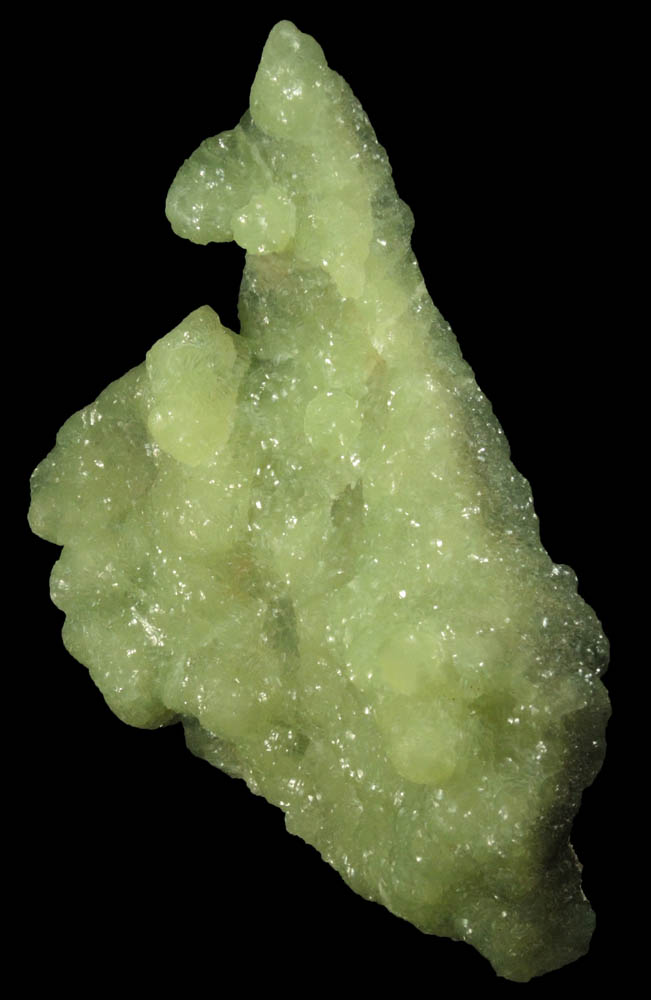 Prehnite with Calcite from Millington Quarry, Bernards Township, Somerset County, New Jersey