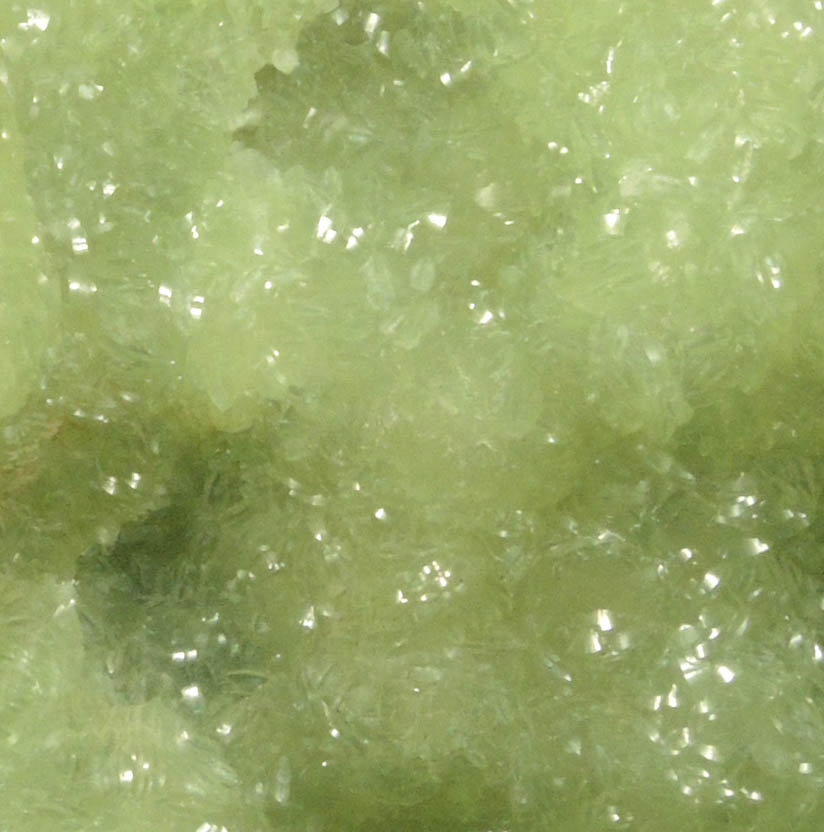 Prehnite with Calcite from Millington Quarry, Bernards Township, Somerset County, New Jersey