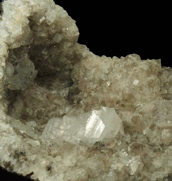 Apophyllite and Pyrite from Millington Quarry, Bernards Township, Somerset County, New Jersey