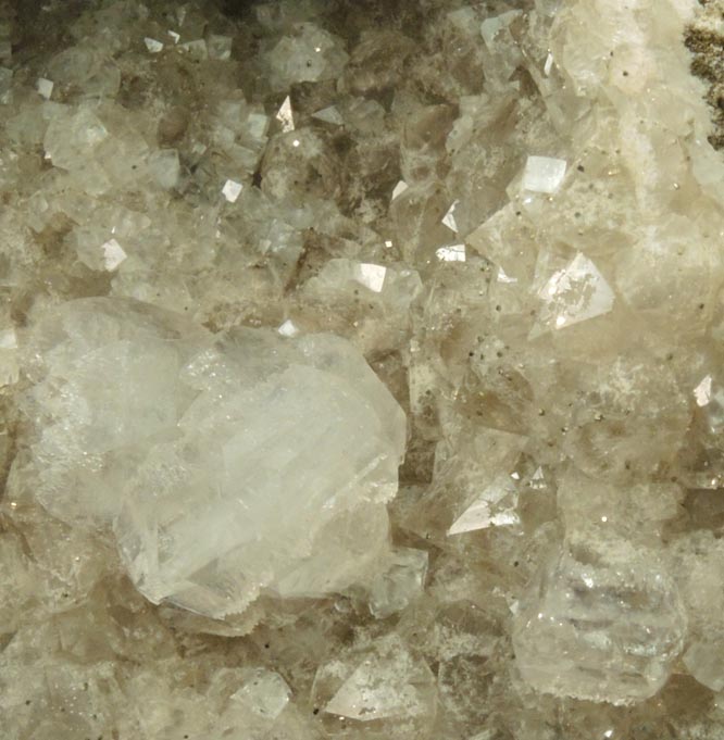 Apophyllite and Pyrite from Millington Quarry, Bernards Township, Somerset County, New Jersey