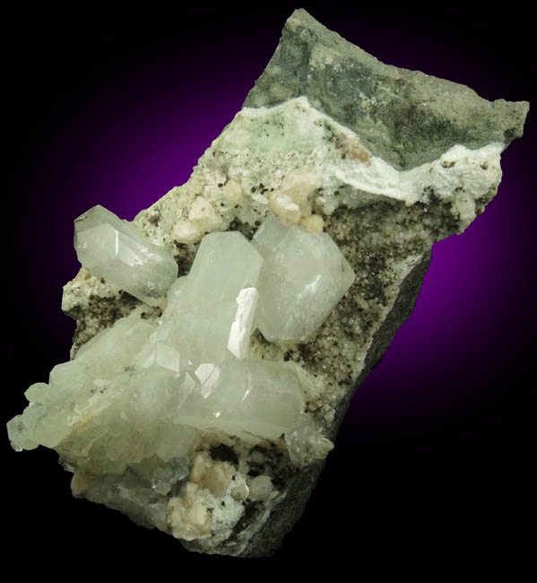 Apophyllite and Datolite from Millington Quarry, Bernards Township, Somerset County, New Jersey