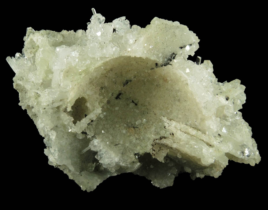 Natrolite, Apophyllite, Datolite from Millington Quarry, Bernards Township, Somerset County, New Jersey
