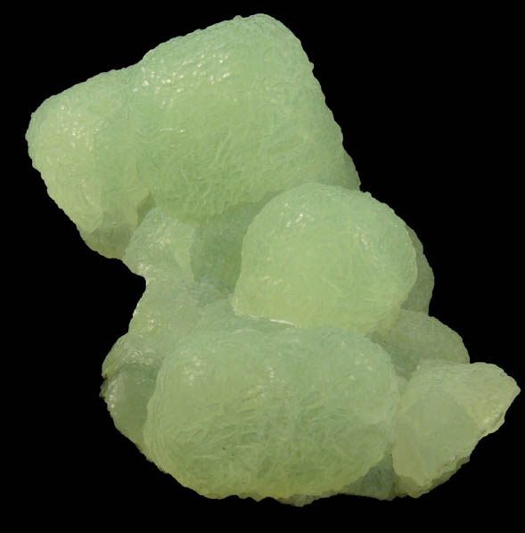 Prehnite with pseudomorphs after Anhydrite from Upper New Street Quarry, Paterson, Passaic County, New Jersey