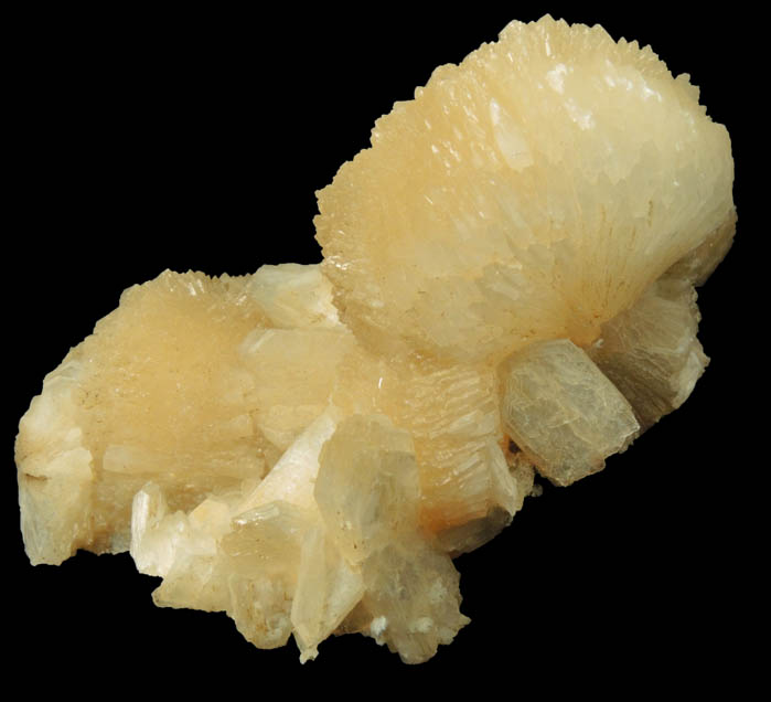 Stilbite from Upper New Street Quarry, Paterson, Passaic County, New Jersey