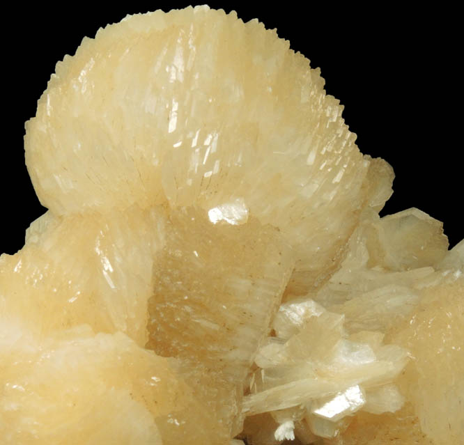 Stilbite from Upper New Street Quarry, Paterson, Passaic County, New Jersey