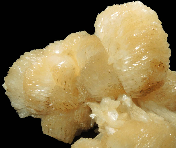 Stilbite from Upper New Street Quarry, Paterson, Passaic County, New Jersey