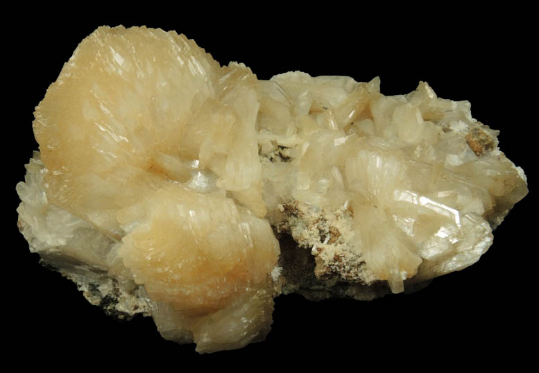 Stilbite from Upper New Street Quarry, Paterson, Passaic County, New Jersey