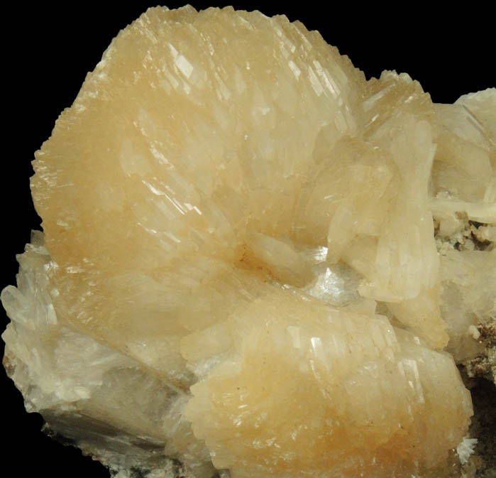 Stilbite from Upper New Street Quarry, Paterson, Passaic County, New Jersey