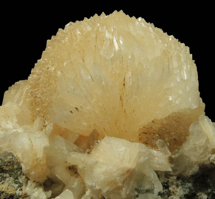 Stilbite from Upper New Street Quarry, Paterson, Passaic County, New Jersey