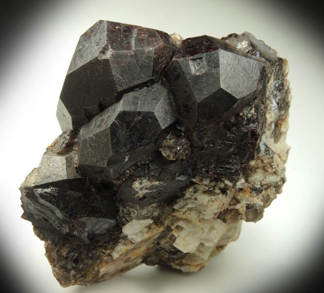 Almandine Garnet from Magna Futura Mine, east flank of Adams Mountain, Stoneham, Oxford County, Maine