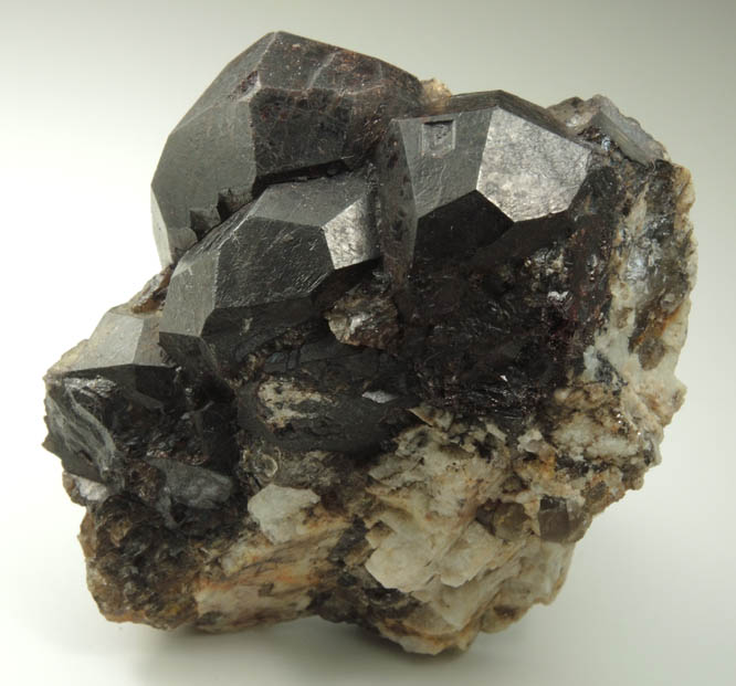 Almandine Garnet from Magna Futura Mine, east flank of Adams Mountain, Stoneham, Oxford County, Maine