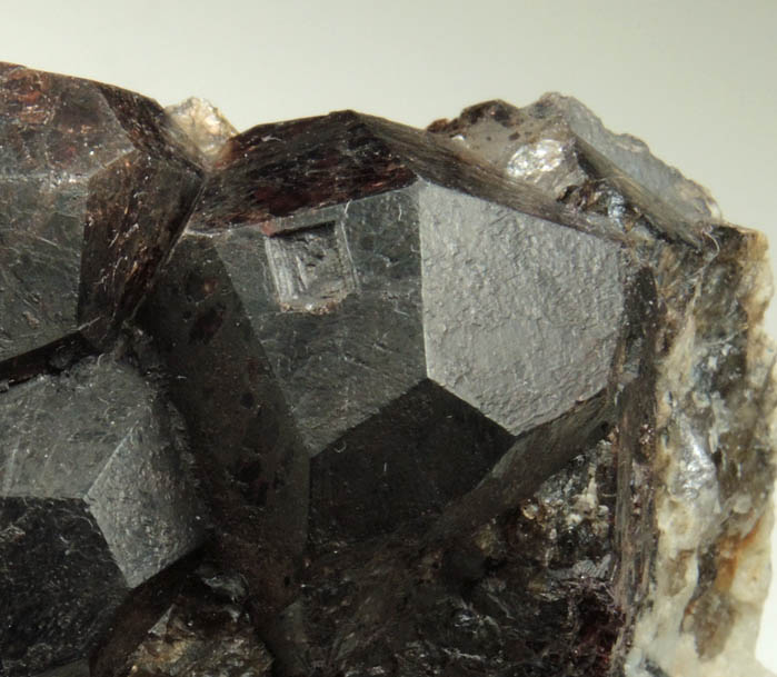 Almandine Garnet from Magna Futura Mine, east flank of Adams Mountain, Stoneham, Oxford County, Maine