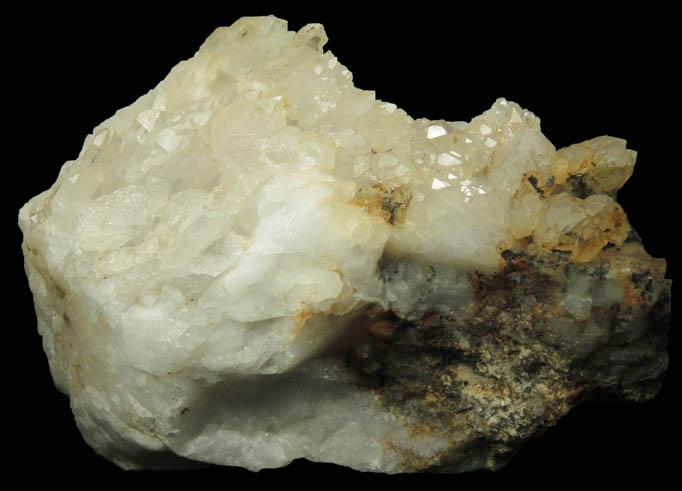 Quartz from Elephant Mountain pegmatite prospect, 14km ENE of Greenville, Piscataquis County, Maine