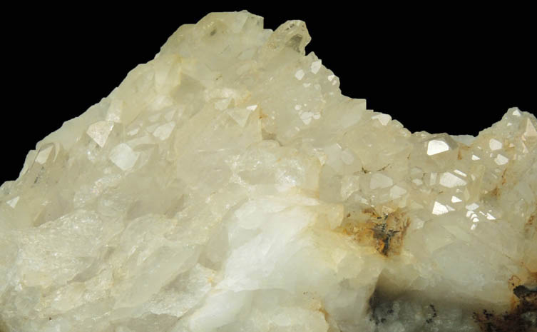 Quartz from Elephant Mountain pegmatite prospect, 14km ENE of Greenville, Piscataquis County, Maine