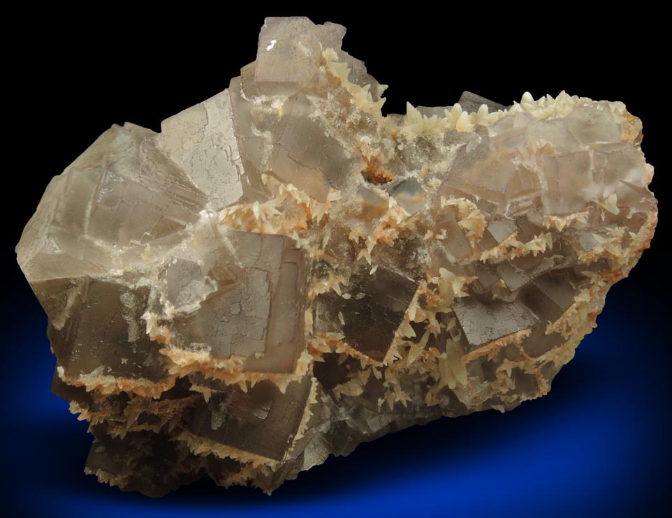 Fluorite with Calcite from Kharan District, Baluchistan, Pakistan