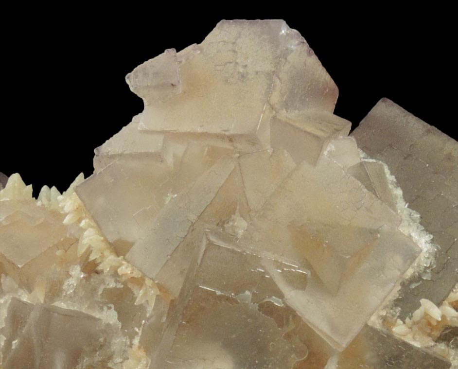 Fluorite with Calcite from Kharan District, Baluchistan, Pakistan