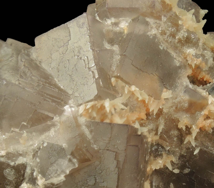 Fluorite with Calcite from Kharan District, Baluchistan, Pakistan