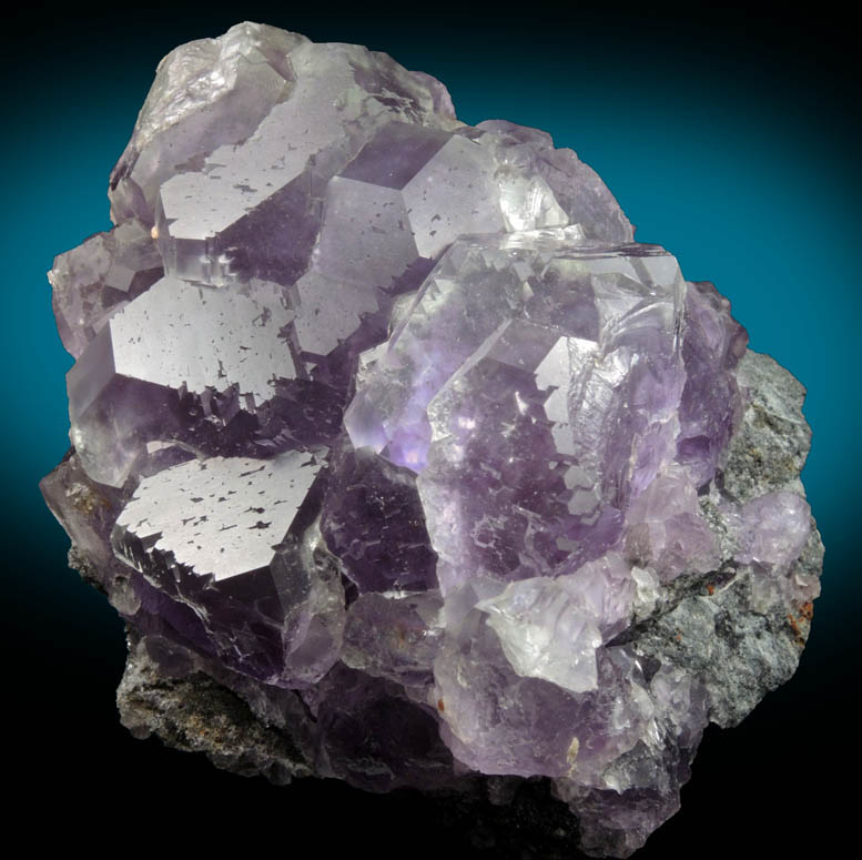 Fluorite (internally color zoned) from Xia Yang, Yongchun, Quanzhou, Fujian, China