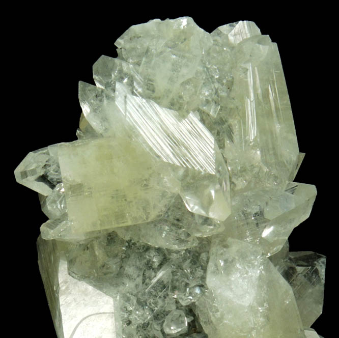 Apophyllite and Stilbite on stalactitic Quartz from Jalgaon, Maharashtra, India