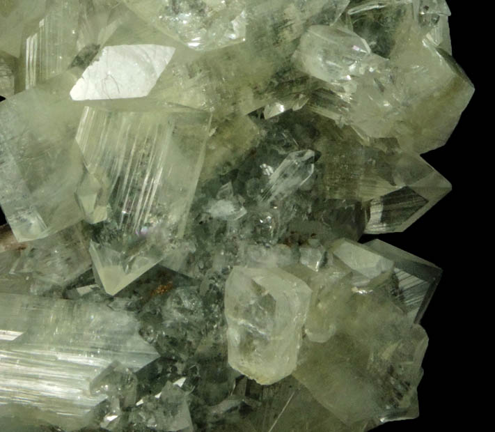 Apophyllite and Stilbite on stalactitic Quartz from Jalgaon, Maharashtra, India