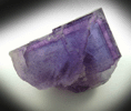 Fluorite (color zoned) from Denton Mine, Harris Creek District, Hardin County, Illinois