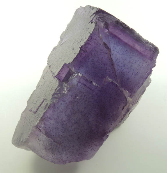 Fluorite (color zoned) from Denton Mine, Harris Creek District, Hardin County, Illinois