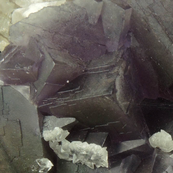 Fluorite with Calcite from Kharan District, Baluchistan, Pakistan