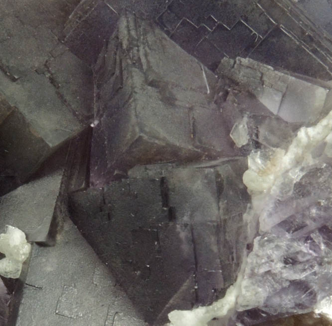 Fluorite with Calcite from Kharan District, Baluchistan, Pakistan