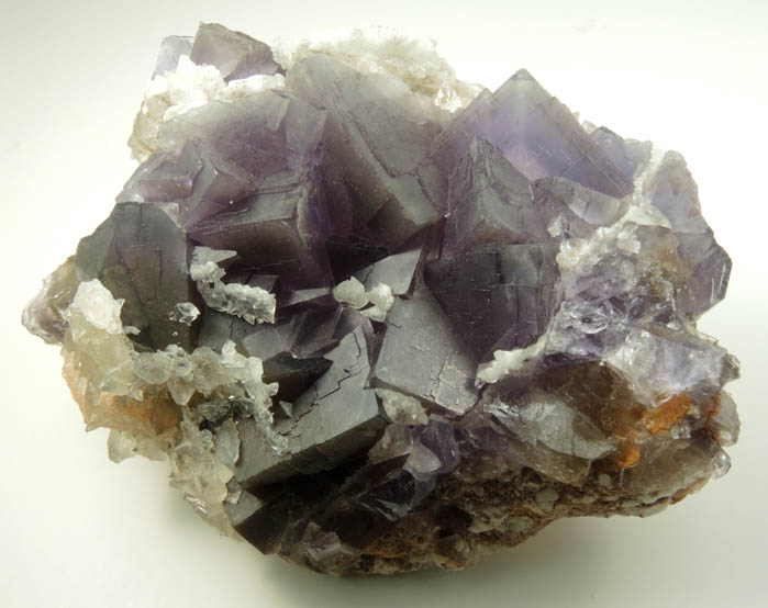 Fluorite with Calcite from Kharan District, Baluchistan, Pakistan