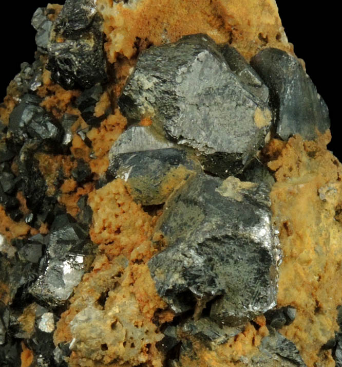 Sphalerite and Franklinite from Buckwheat Mine, Franklin, Sussex County, New Jersey (Type Locality for Franklinite)