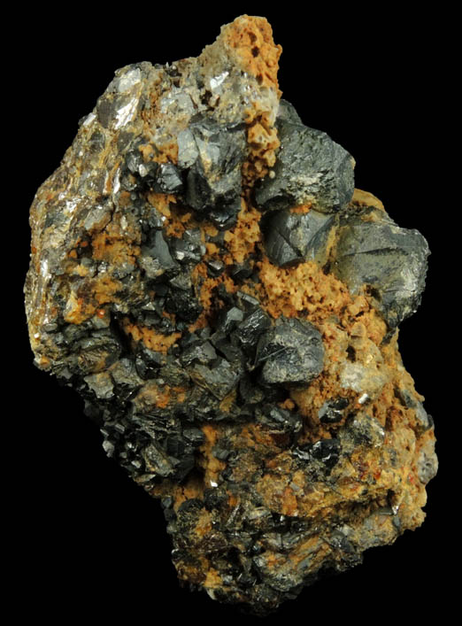 Sphalerite and Franklinite from Buckwheat Mine, Franklin, Sussex County, New Jersey (Type Locality for Franklinite)