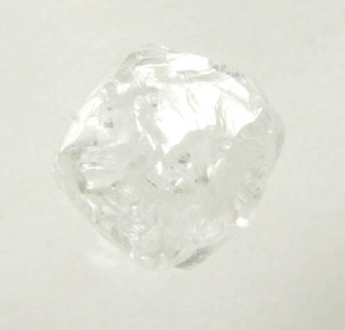 Diamond (0.36 carat colorless complex crystal) from Premier Mine, Gauteng Province, South Africa