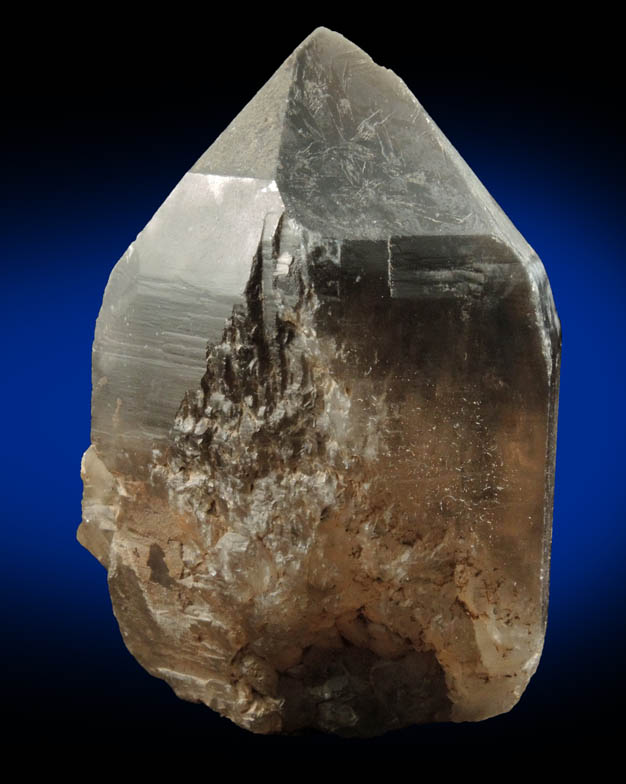 Quartz var. Smoky from Little Three Mine, Ramona Mining District, San Diego County, California