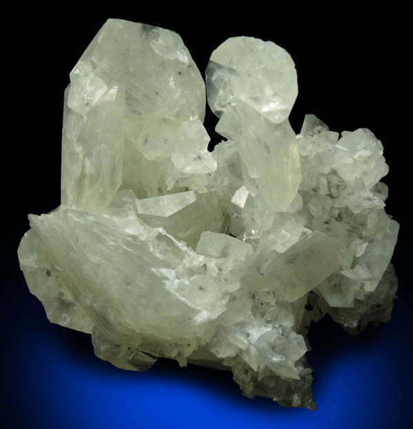 Calcite with Palygorskite from Pend Oreille Mine, Metalline Falls, Pend Oreille County, Washington