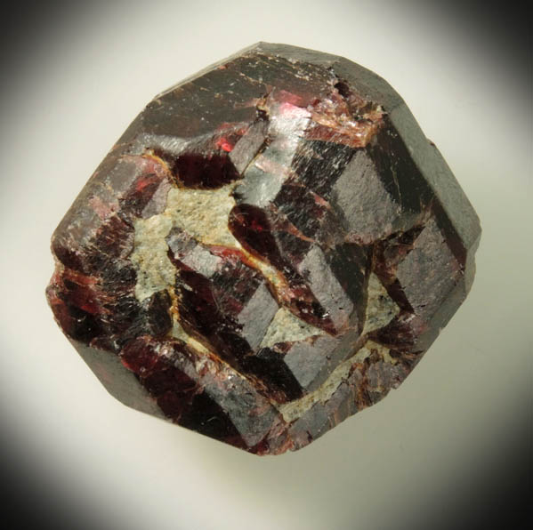 Almandine Garnet from Serrote Redondo, near Pedra Lavrada, Paraba, Brazil