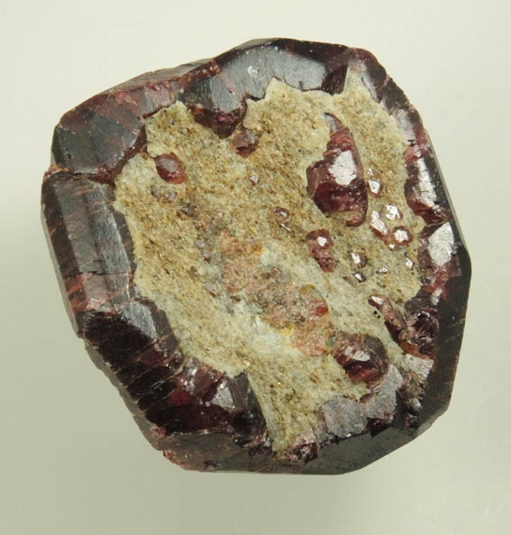 Almandine Garnet from Serrote Redondo, near Pedra Lavrada, Paraba, Brazil