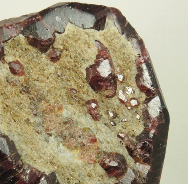 Almandine Garnet from Serrote Redondo, near Pedra Lavrada, Paraba, Brazil