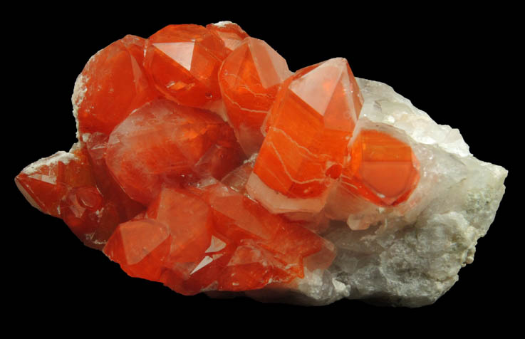 Quartz with Hematite inclusions from Orange River, Northern Cape Province, South Africa