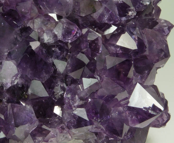 Quartz var. Amethyst from Catalan Agate-Amethyst District, Southern Paran Basalt Basin, Artigas, Uruguay