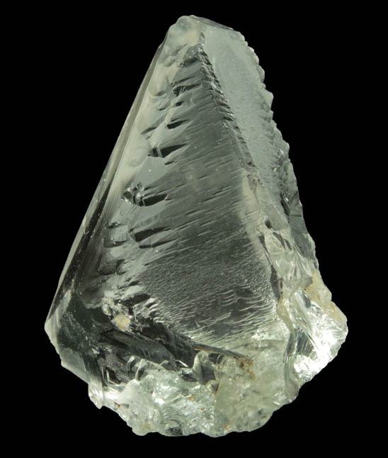 Quartz with complex crystal faces from Coleman's Mine, Miller's Mountain, Jessieville, Garland County, Arkansas