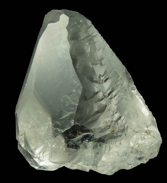 Quartz with complex crystal faces from Coleman's Mine, Miller's Mountain, Jessieville, Garland County, Arkansas