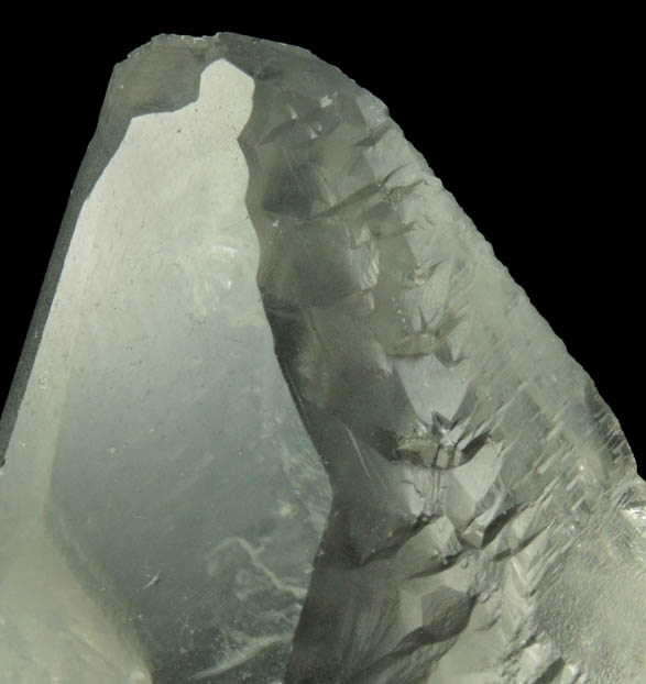 Quartz with complex crystal faces from Coleman's Mine, Miller's Mountain, Jessieville, Garland County, Arkansas