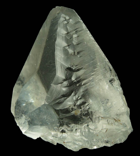 Quartz with complex crystal faces from Coleman's Mine, Miller's Mountain, Jessieville, Garland County, Arkansas